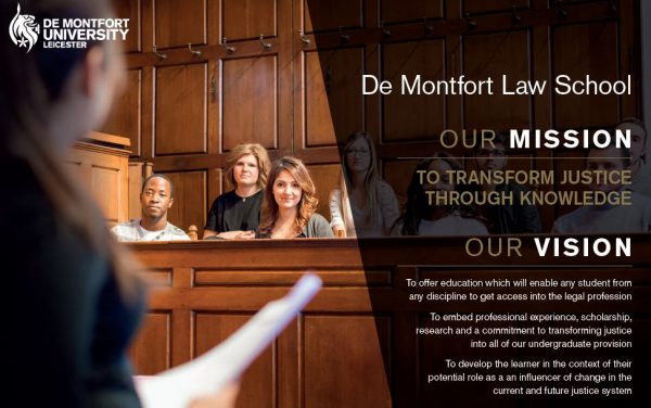De Montfort Law School's Mission and Vision